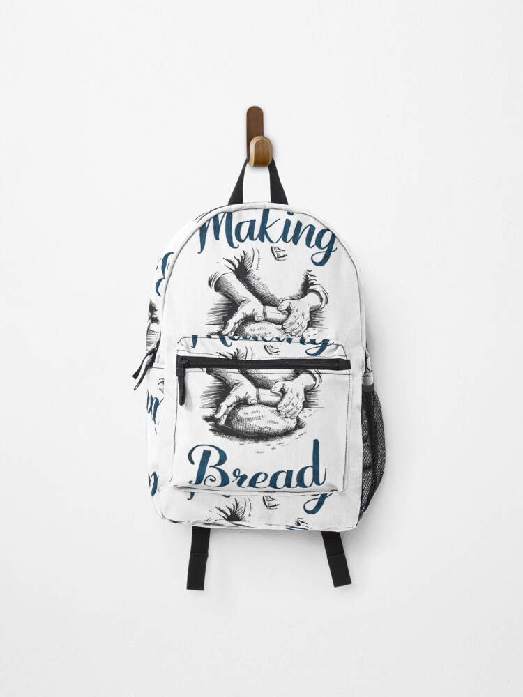 Thumbnail 1 of 3, Backpack, Making Bread designed and sold by Gentle40Winks.