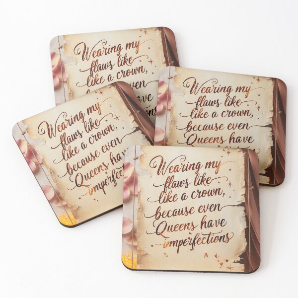 Item preview, Wearing My Flaws Like a Crown" - Digital Downloadable ArtworkLet your inner queen shine and embrace your flaws with this beautiful  artwork! designed and sold by Frame of Mind .