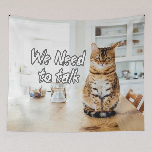 Item preview, We Need To Talk designed and sold by Surreallytee.
