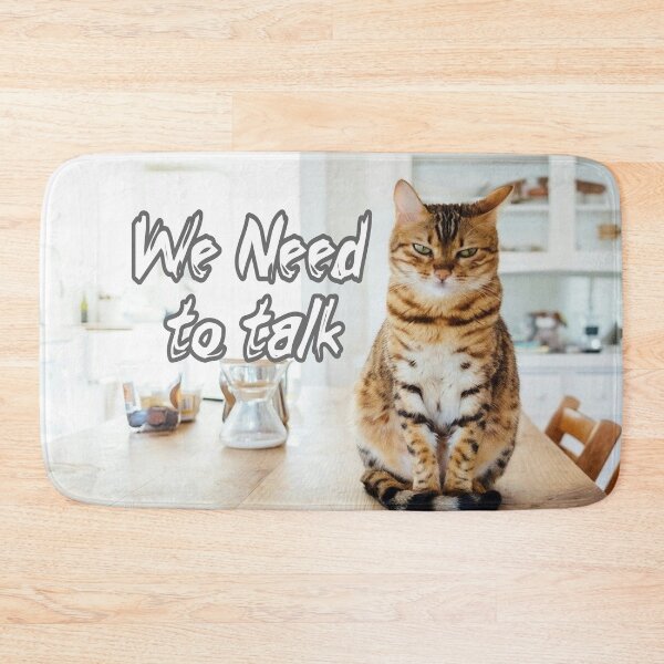 Item preview, We Need To Talk designed and sold by Surreallytee.