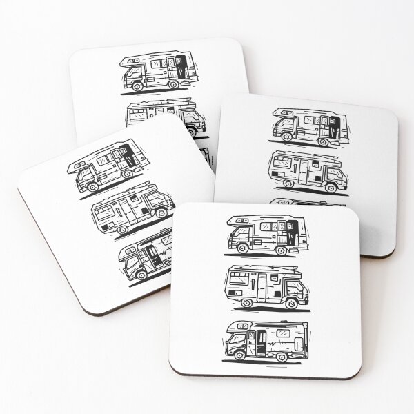 Item preview, Trio of Campervans designed and sold by lemurdesigns.