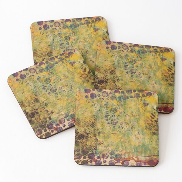 Item preview, Gold Bubbles  Abstract designed and sold by Stefanie Harrington.