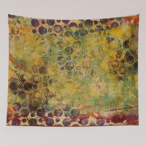 Item preview, Gold Bubbles  Abstract designed and sold by Stefanie Harrington.