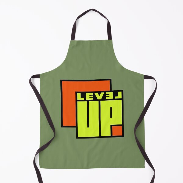Item preview, Level Up (background square) original design designed and sold by pop-and-bee.