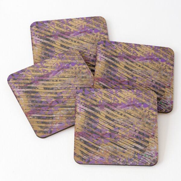 Item preview, Golden Bars Abstract designed and sold by Stefanie Harrington.
