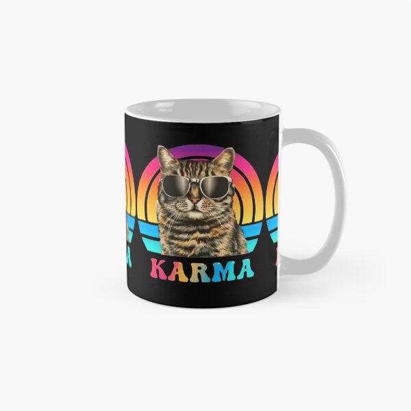 Item preview, karma funy cat lovers designed and sold by swiftbinaries.