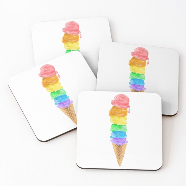 Item preview, Rainbow Ice Cream designed and sold by SarahWhittle.
