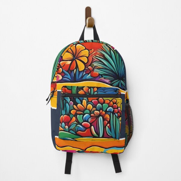 Item preview, Mexican Landscape Talavera Style designed and sold by Kiraguapa.