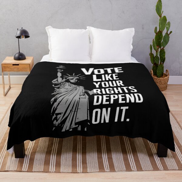 Item preview, Vote Like Your Rights Depend On It - Liberty Statue designed and sold by Taans-Creation.
