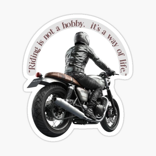 Artikel-Vorschau von „Riding the Storm: Die Reise eines Bikers“, designt und verkauft von Anutcha.