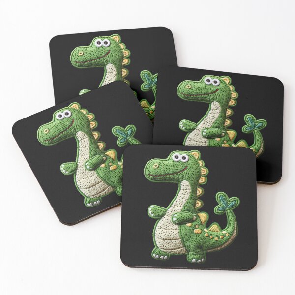 Item preview, Green felt dragon designed and sold by Iko.