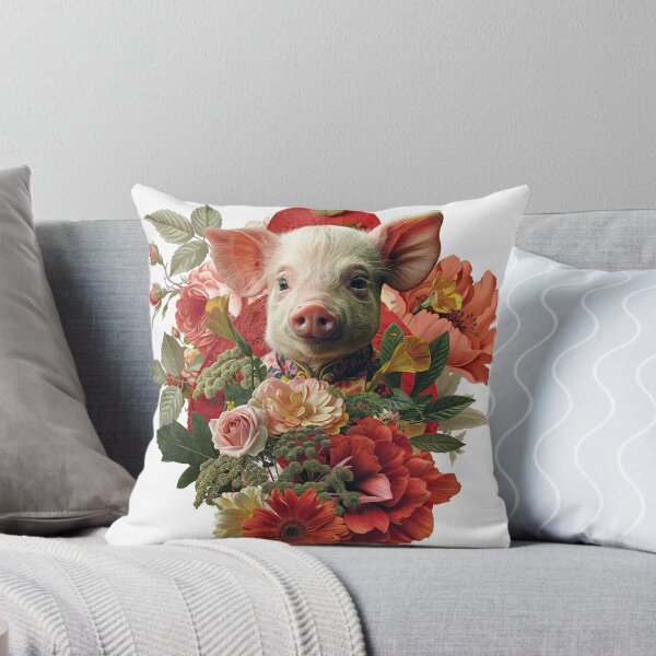 Item preview, Collage Wall Art T-shirt Design: Piglet designed and sold by ForeverPrintsOK.