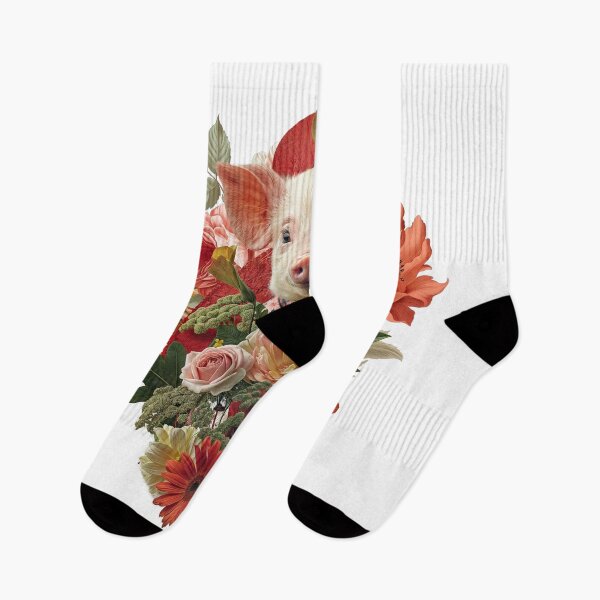 Item preview, Collage Wall Art T-shirt Design: Piglet designed and sold by ForeverPrintsOK.