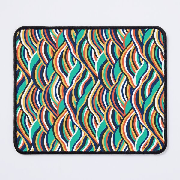 Item preview, Colored stripes in waves designed and sold by Alex Blud.
