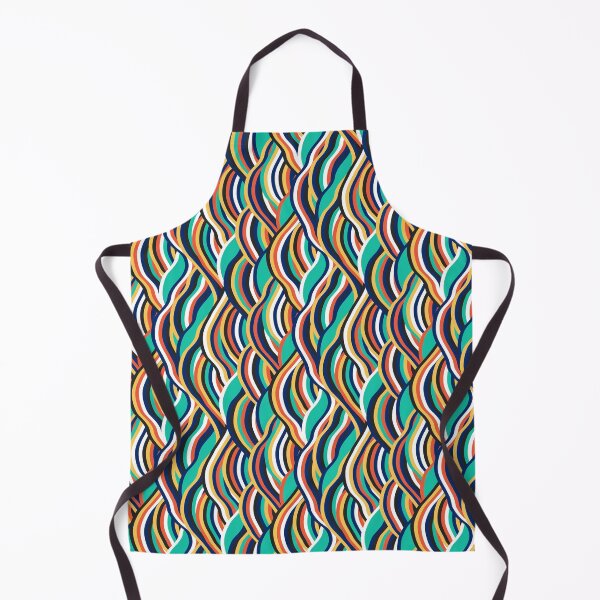 Item preview, Colored stripes in waves designed and sold by Alex Blud.