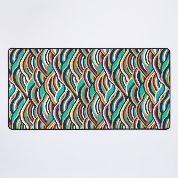 Item preview, Colored stripes in waves  designed and sold by Alex  Blud.