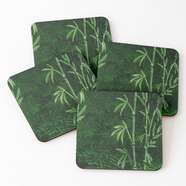 Item preview, Green Dreams Bamboo designed and sold by Stefanie Harrington.