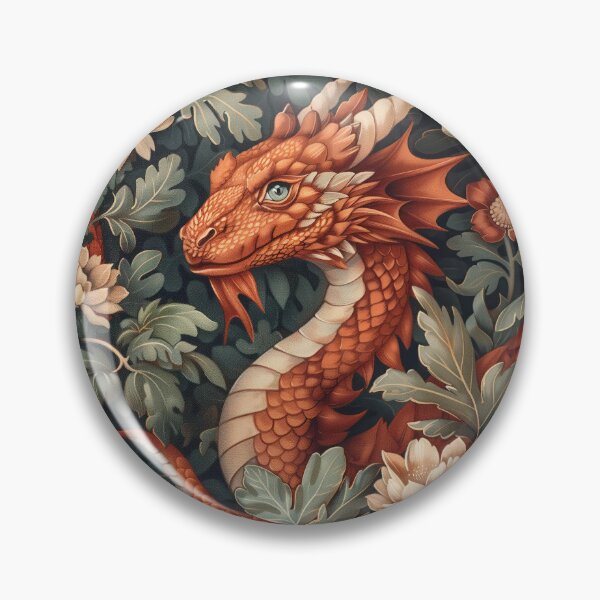 Aperçu de l'œuvre Dragon rouge mignon créée et vendue par ArtWildCreate.