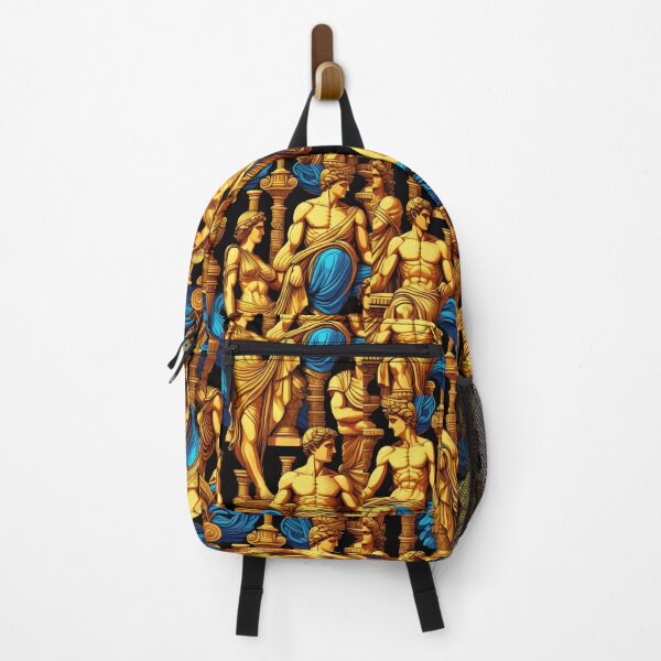 Item preview, Golden Muscular Ancient Roman Marble Statues Pattern designed and sold by DreamCraze.