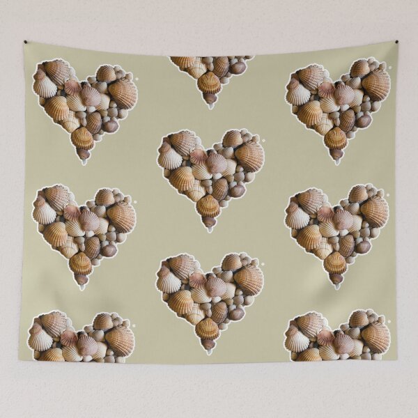Item preview, A heart made of shells designed and sold by AnnabellaRh.