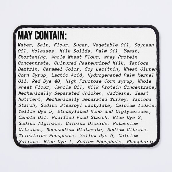 Item preview, May Contain designed and sold by RENcraft.
