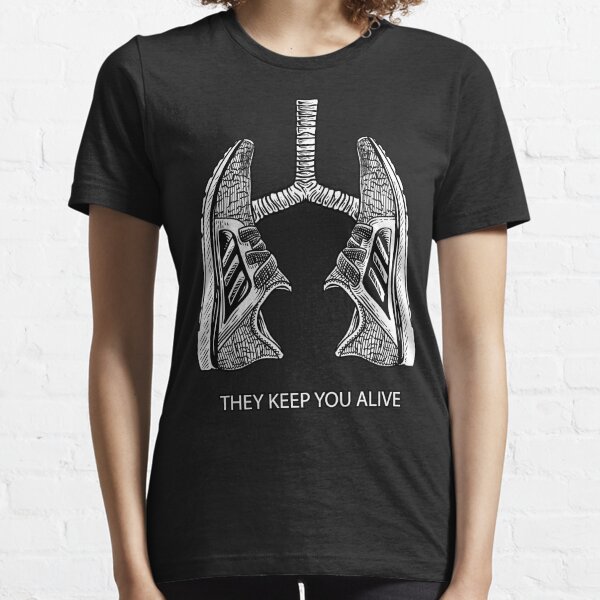 Running They keep you alive Shirt - Miles Runner Shoes Essential T-Shirt