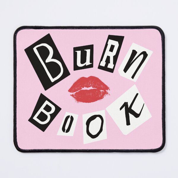 Item preview, BURN BOOK Graphic designed and sold by GrooviesDesign.