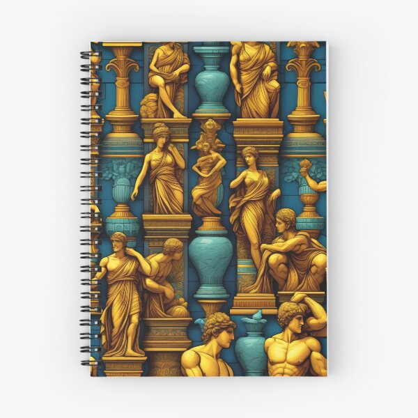 Item preview, Luxurious Golden Roman Marble Statue Design designed and sold by DreamCraze.