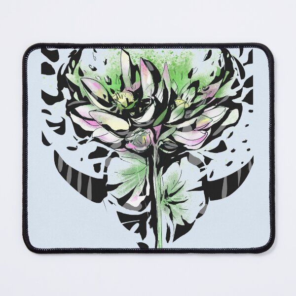 Item preview, Lotus flower graffiti tattoo cool print designed and sold by HandmadeMood.
