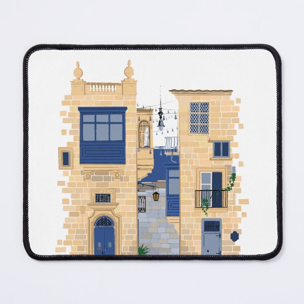 Item preview, Maltese houses designed and sold by Ekaterina Glazkova.