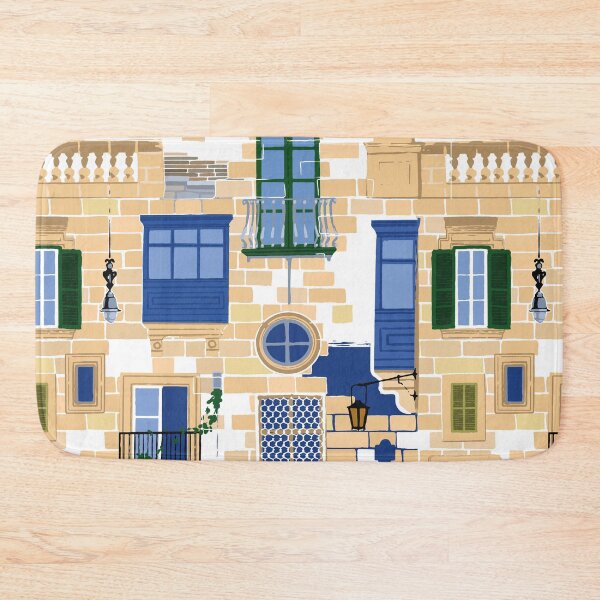 Item preview, Maltese houses designed and sold by Ekaterina Glazkova.