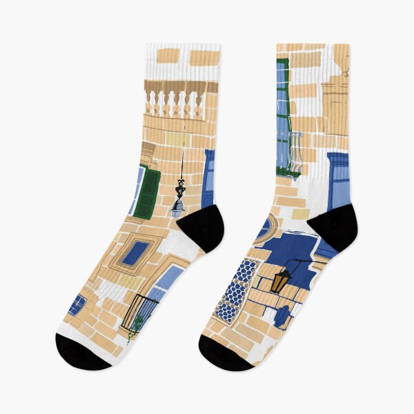 Item preview, Maltese houses designed and sold by Ekaterina Glazkova.