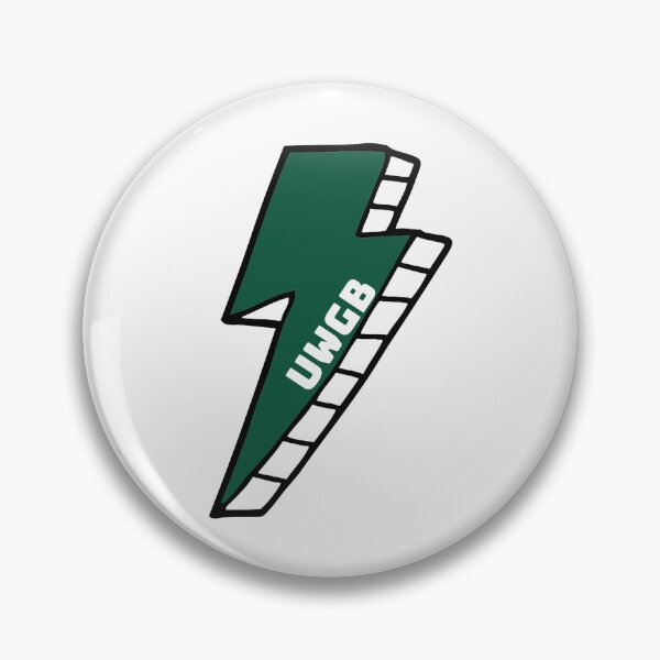 Item preview, UWGB University of Wisconsin Green Bay Lightning Bolt designed and sold by kkosmicki.