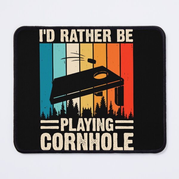 Item preview, I'd Rather Be Playing Cornhole Humor, Cornhole Player, Dummy Boards, Sack Toss Game, Beer Lover, Funny Dad designed and sold by behindthefacts.