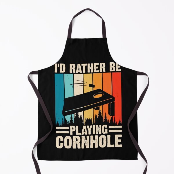 Item preview, I'd Rather Be Playing Cornhole Humor, Cornhole Player, Dummy Boards, Sack Toss Game, Beer Lover, Funny Dad designed and sold by behindthefacts.