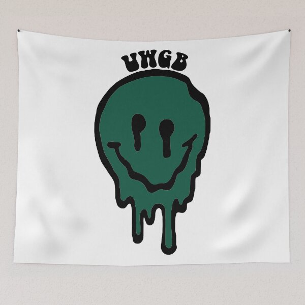 Item preview, UWGB University of Wisconsin Green Bay Face designed and sold by kkosmicki.