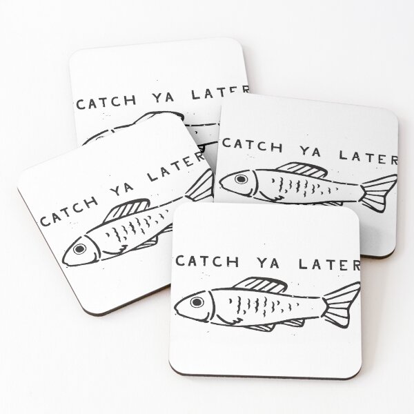Item preview, Catch Ya Later Fish Design designed and sold by GrooviesDesign.