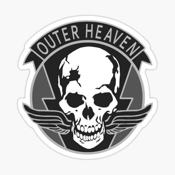 Item preview, Outer Heaven Logo designed and sold by HuckleberryArts.