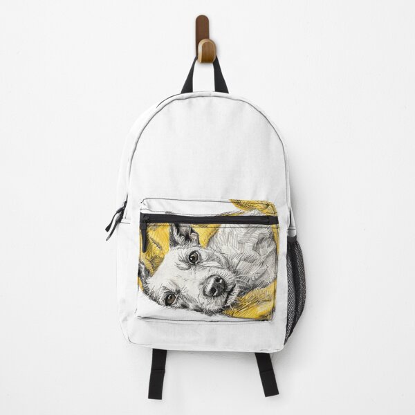 Item preview, sketch, drawing, Jack Russell Terrier dog, lying dog, cute dog designed and sold by ateliersabourin.