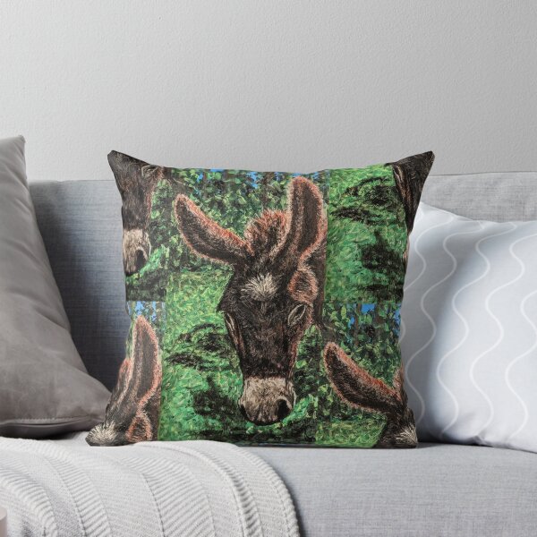 Item preview, Bobo The Donkey Art Painting designed and sold by RobbiePotterArt.