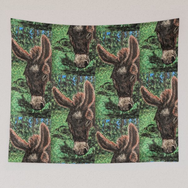Item preview, Bobo el burro arte pintura designed and sold by RobbiePotterArt.