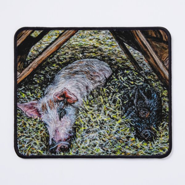Item preview, Holly and Willy Cute Pigs designed and sold by RobbiePotterArt.