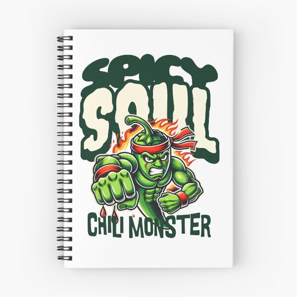 Item preview, Spicy Soul Chili Monster - Hot and Fiery Warrior designed and sold by Taans-Creation.