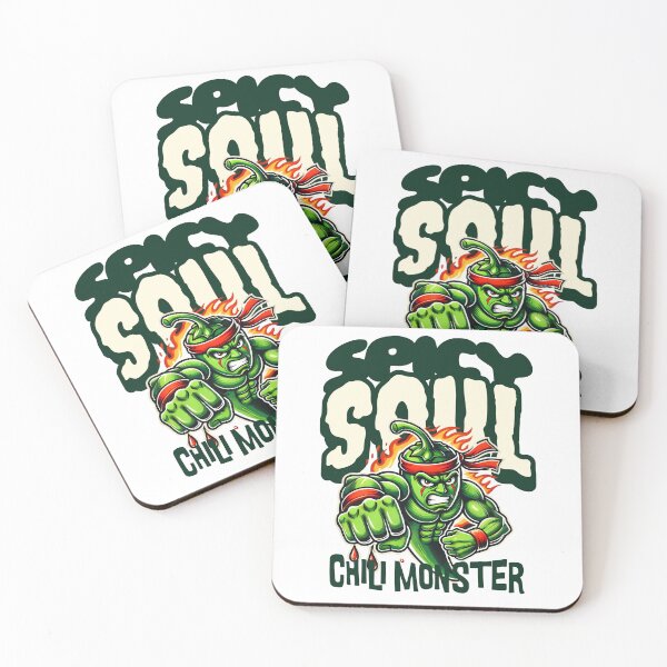 Item preview, Spicy Soul Chili Monster - Hot and Fiery Warrior designed and sold by Taans-Creation.