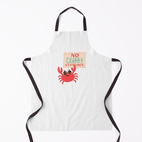 Item preview, No Crabby Attitudes designed and sold by colorfulcraig.