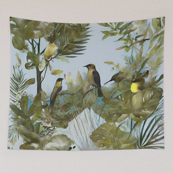 Item preview, Wildflowers & Birds  designed and sold by deirdre gray.