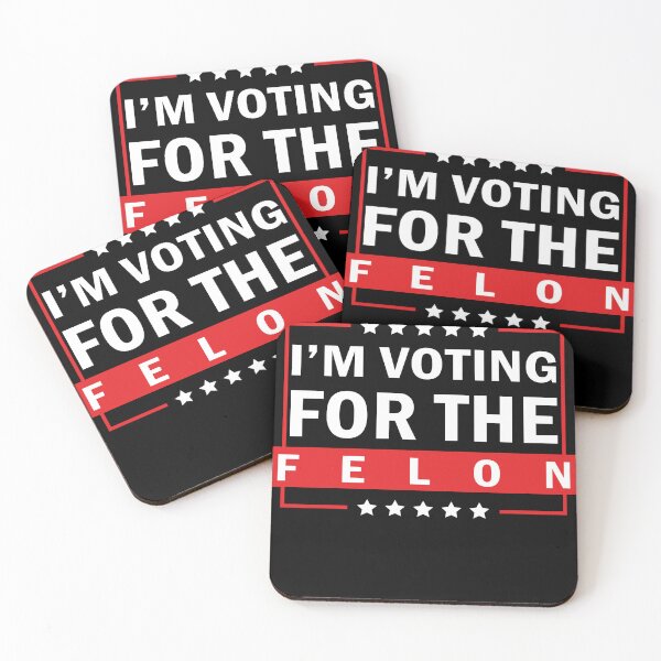 Item preview, I'm Voting For The Felon Trump for President 2024  designed and sold by anaotradnova.