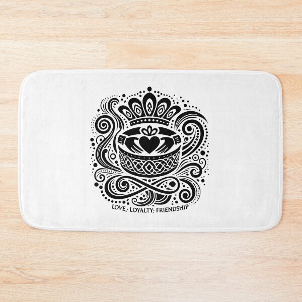 Item preview, Celtic Claddagh Silhouette designed and sold by Tommy Studio.