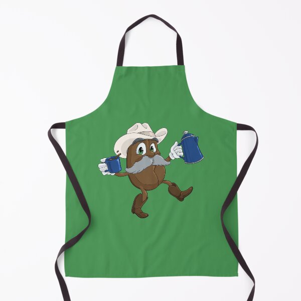 Item preview, Cowboy Coffee Bean (No Background) designed and sold by Dead Possum Designs.