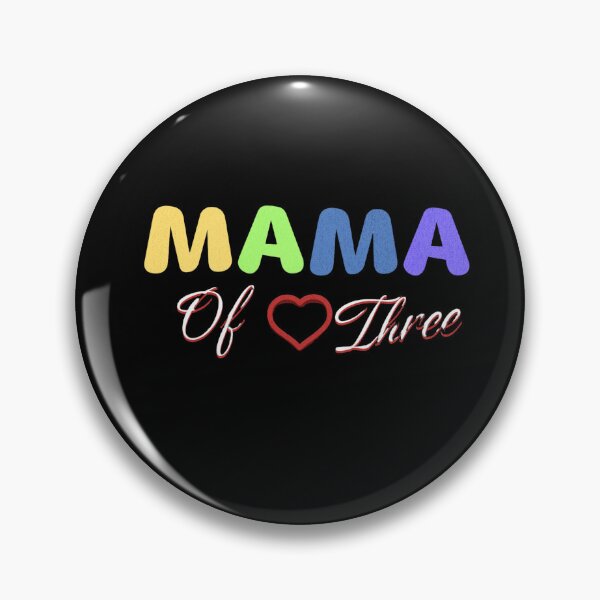 Artikelvorschau, MAMA von Drei - Muttertagsgeschenk entworfen und verkauft von signshirtz.